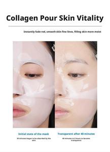 2025 mới Bio-Collagen Peptide chống nhăn tấm mặt nạ với supramolecular công nghệ Glycerin sáng & làm săn chắc cho khuôn mặt - Product Image 4