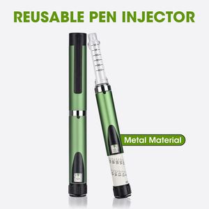 Dispositivo de Inyección Reutilizable de Metal V2 de 60U y 3 ml para una Dosificación Consistente en la Diabetes y la Terapia Hormonal, Herramienta Inyectable - Product Image 4