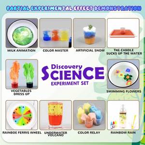 Children's Steam Science Experiment Set Plastic 24 PCS Educational <b>Toy</b> for Kids - Product Image 3