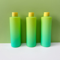 Deluxe HDPE 415ML haute couleur brillante et colorée pour le sérum corporel shampooing cheveux soins de la peau sho bouteille de lavage corporel en plastique