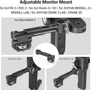 Support de moniteur de caméra réglable Smallrig pour <span class=keywords><strong>Ronin</strong></span>-<span class=keywords><strong>Sc</strong></span> pour Zhiyun Crane 3/Weebill Lab -BSE2386B - Product Image 6