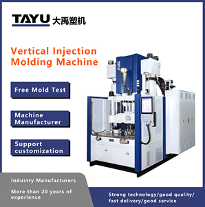 Machine de moulage par injection verticale hybride 6,8 tonnes, équipement de moulage par insertion servo-hydraulique haute performance TAYU ETU-1600.2R.<span class=keywords><strong>SF</strong></span>.J - Product Image 1