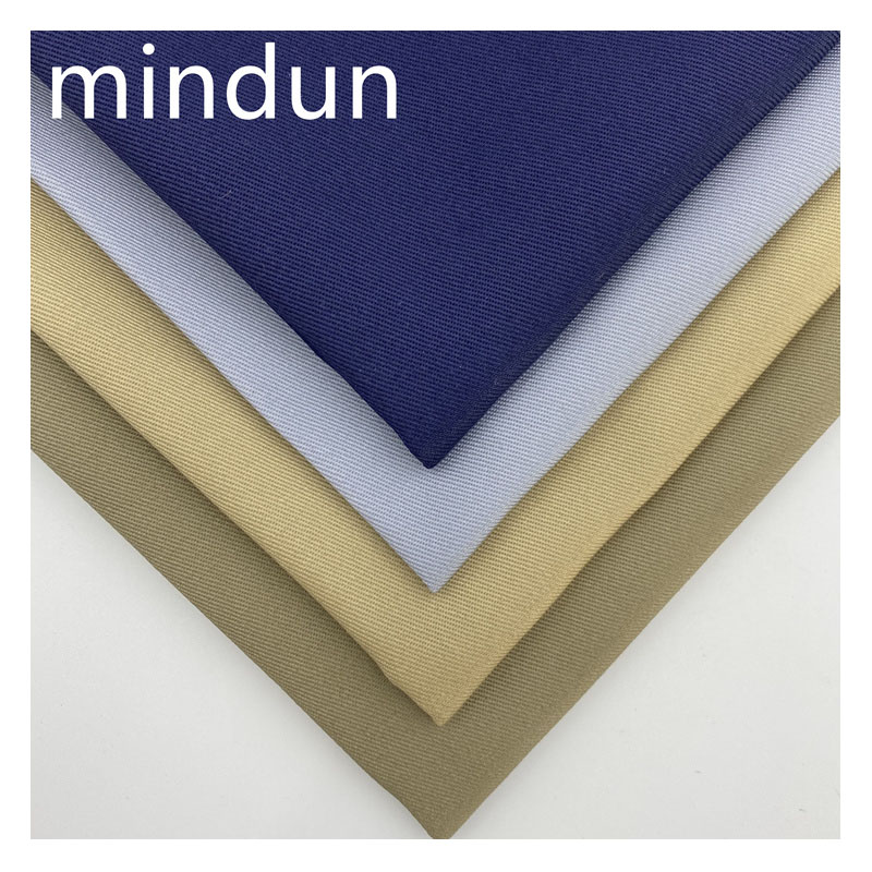 OEM ODM Mindun Industrial Fabric 65/35 Polyester/Cotton Fabric 230GSM Twill Workwear Fabric for Uniforms
