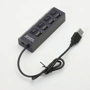 Cheap Price 4Ports USB2.0 <b>HUB</b> Super Speed 5Gbps <b>USB</b> <b>HUB</b> 3.0 Power On/Off Switch LED for Laptop for PC - Product Image 4