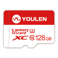 Venta al por mayor de capacidad real de 32GB 256GB tarjeta de memoria A1 U3 velocidad DVR Micro muestras a granel 4GB 8GB 16GB 64GB 128GB tarjeta SD TF Chip de Taiwán