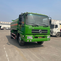 Prix d'usine Dongfeng Oil Diesel Delivery Tank Truck 4X2 6 roues 15000 Litres Used Small Fuel Tanker Truck à vendre