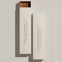 Boîte d'allumettes en carton rigide de luxe imprimée à la main boîtes d'encens à tiroir coulissant Cajas De Incienso boîte d'allumettes emballage