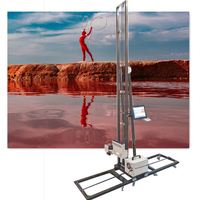 Worlcolor-impresora solvente ecológica de gran formato, máquina de impresión de pared Vertical, con 3 capas, 1,8 m, gran oferta