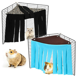 <strong>New</strong> Fashion Fringe Design Style Small Pet <strong>Hamster</strong> Dutch Pig Temporary Home Hammock Escape Tent Corner House - Product Image 5