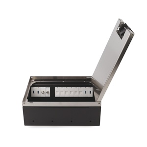 Recessed Floor <b>Power</b> <b>Socket</b> with Multi-media Ports for Meeting Rooms with Level Bracket - Product Image 5