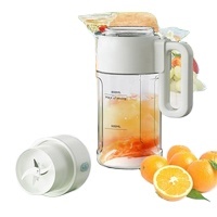 Les mieux notés sans fil grand Volume bouteille Portable rechargeable mélangeur Mixeur Shaker bouteille Gym Portable électrique
