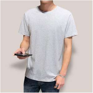 เสื้อยืดผู้ชายสีเขียวทึบลายผลไม้ออร์แกนิคแห้งเร็วไซส์ใหญ่พิเศษพิมพ์ลาย - Product Image 3