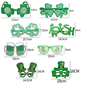 Wholesale St. Patrick's Day <strong>Glasses</strong> Frame Headbands Irish <strong>Shamrock</strong> Costume Accessories For Patty's Day <strong>Party</strong> Supplies - Product Image 2
