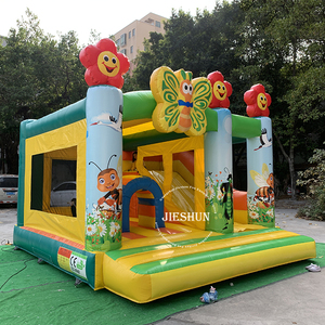 Château gonflable commercial pas cher pour intérieur, jungle, avec toboggan, château gonflable pour enfants et adultes - Product Image 3