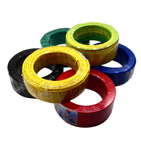 JZD VDE 450/750V Clasificación para Instalaciones Eléctricas y Herramientas Eléctricas Cable de Cobre Sólido con Aislamiento de PVC, Cable de Cobre de 21/V