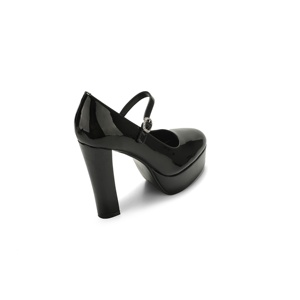Escarpins Mary Jane <span class=keywords><strong>à</strong></span> plateforme pour femmes, chaussures avec boucle en strass pour les soirées, mariages, rendez-vous galants et événements formels - Product Image 2