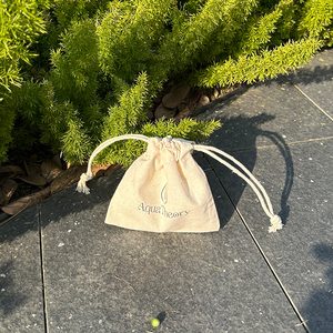 Bolsa de Algodón Ecológica con Cordón, Bolsa de Algodón Natural Ecológica al por Mayor - Product Image 6