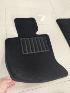 Tapis de sol de <span class=keywords><strong>voiture</strong></span> en peau de mouton de luxe, 20 mm, en pure laine, à poils longs, ensemble complet de 5 pièces, sur mesure, pour Rolls-Royce Dawn - Product Image 2