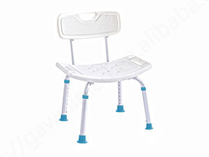 Aluminium Clean Shower <b>Chair</b> Adjustable Mobile Shower <b>Chair</b> for <b>Disabled</b> - Product Image 5