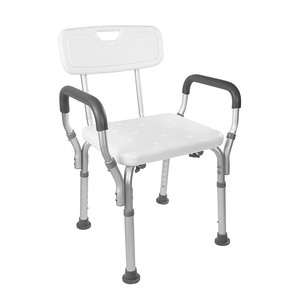 <span class=keywords><strong>Chaise</strong></span> <span class=keywords><strong>de</strong></span> <span class=keywords><strong>douche</strong></span> <span class=keywords><strong>réglable</strong></span> <span class=keywords><strong>en</strong></span> <span class=keywords><strong>hauteur</strong></span> confortable pour la réadaptation, spécialement conçue pour les personnes âgées - Product Image 1
