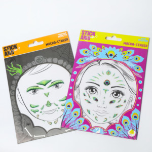 Gli strass glitter per il viso in vinile fanno un adesivo per il viso con cristalli adesivi per gioielli per bambini - Product Image 1