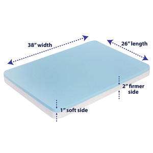 Colchón CertiPUR-US para Niños, 38*26*3 Pulgadas, Espuma Doble Firme/Suave, Funda Impermeable, Envío Comprimido, Venta al por Mayor de Fábrica, OEM/ODM - Product Image 3