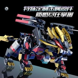 80507 Série Mecha Hundred Beasts Black <span class=keywords><strong>Lion</strong></span> God King Blocs de construction à assembler Modèle de <span class=keywords><strong>jouet</strong></span> pour garçons - Product Image 5
