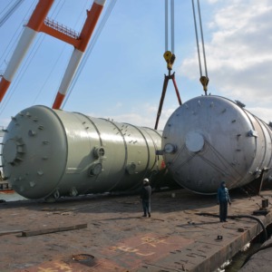 Colonne de traitement de gaz en acier inoxydable avec fonctions de <span class=keywords><strong>séparateur</strong></span> et de lavage, colonne de dégazage, longueur maximale 100m, usine du Shandong - Product Image 2