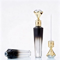 Offre Spéciale – Tubes de Brillant à Lèvres Personnalisés en Or et Diamants de Luxe, Contenants d'Emballage Cosmétique Vides de 3 ml pour Soins Personnels – En Stock