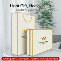 Coffrets cadeaux promotionnels d'entreprise avec logo personnalisé - Bouteilles d'eau isothermes, parapluies pliables automatiques pour événements professionnels, clients VIP