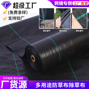 Weed Control Fabric 100g Non Woven Black Agricultural Ground Cover For Greenhouse Orchard Use - Product Image 2