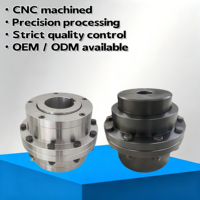 Accouplement flexible en acier SFS pour machines lourdes, diamètre de trou personnalisable OEM, structure rigide, couple élevé, utilisation durable, garantie 1 an