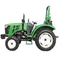 Mini Tractor Agrícola Compacto de 50HP, Tractor de 240 CV Nuevo, 20 Años de Experiencia en Fabricación, Fabricante de Equipo Original