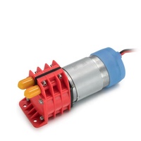 Pompe péristaltique micro-rotative électrique à moteur à balais 12 V CC la plus vendue, débit de 800 ml/min, sans huile, basse pression, pour eau propre