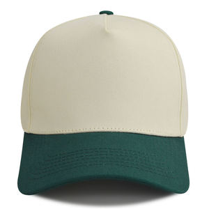 Gorra de Béisbol de Alta Calidad Personalizada con Logotipo Bordado en 3D, 5 Paneles, 100% Algodón, con Lazos y Visera en Relieve, Gorra Deportiva Lisa - Product Image 1