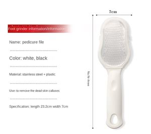 Оптом, заводские товары, пилка для ног из нержавеющей стали, отшелушивающий удалитель мозолей, камень для удаления омертвевшей кожи, мозолей, шлифовальный станок - Product Image 6