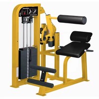 Appareil de musculation professionnel pour l'extension dorsale et le renforcement des jambes, à charge par broches en acier, réglable, double machine pour la musculation