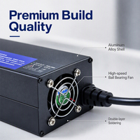 Modul Tegangan 10-92.4V 2-8A Pengisi Daya Baterai Universal untuk Sepeda Listrik, Becak Listrik, dan Golf Cart, Mendukung OEM ODM
