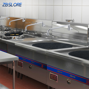 Grifo para Wok Chino de 250 mm, Agua Fría, Sin Palanca, Grifo Oscilante para <span class=keywords><strong>Restaurante</strong></span> - Product Image 4