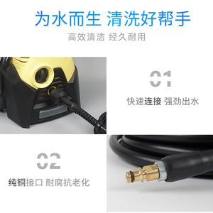 Boquilla para Lavadora a Presión Krcher M22 de 14 mm con Conexión Rápida para Modelos K2 K7, para Limpieza con Agua y Desengrasado - Product Image 5