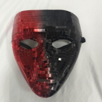 Masque de fête décoratif tendance avec miroirs, idéal pour les événements festifs et les soirées