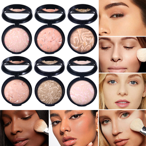 Polvo Compacto Prensado Bronceador Impermeable Personalizado al por Mayor de Fábrica OEM ODM para Mujeres, con Etiqueta de Marca Privada, Control de Grasa - Product Image 4