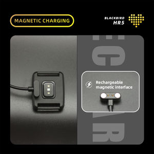 Monitor de Ritmo Cardíaco Black Bird Arm con LED de Advertencia, Banda de Ritmo Cardíaco Compatible con Ciclocomputadores y Aplicaciones de Teléfono Inteligente - Product Image 2