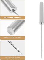 Outil de barre de choix de glace d'argent d'acier inoxydable d'usine pour casser la glace facilement pic de glace pour Sons of Italy Liberty Bluewater Seven Stills