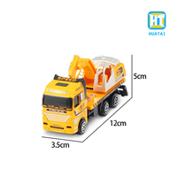 Modèle de camion en alliage plastique moulé sous pression Ingénierie Bétonnière Construction Voiture Jouets pour enfants Cadeau