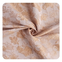 Tissu jacquard à motif de stamine, 100% polyester, 190 g/m², doux pour la peau et confortable, personnalisé en usine, pour vêtements féminins