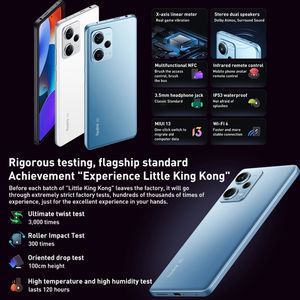 Teléfono Móvil <span class=keywords><strong>Xiaomi</strong></span> Redmi Note 12 <span class=keywords><strong>Pro</strong></span> 5G, Cámara de 200MP, 12GB 256GB, Batería de 5000mAh, Pantalla de 6.67 Pulgadas, MIUI 13, Rojo - Product Image 6