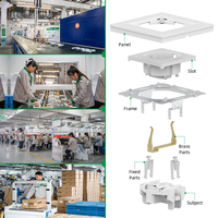 Interrupteur à bascule fiable Interrupteur d'éclairage Multiprises Norme Union Fournisseurs européens Alimentation électrique Interrupteurs muraux