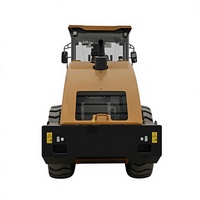 Machinerie de construction routière à haute efficacité, rouleau compresseur à tambour unique de 140 kW et 22 tonnes SEM522 pour la construction de pistes d'aéroport
