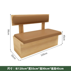 Stand ristorante e tavolo da pranzo Set di posti a sedere commerciali durevoli per caffè e bar - Product Image 6